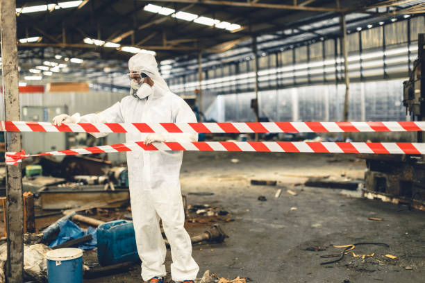 Professional Hoarding Cleanup technician working in South Prairie, WA